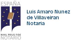 Luis Amaro Núñez de Villaveirán Notaría