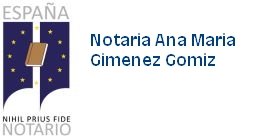 Notaría Ana María Giménez Gómiz