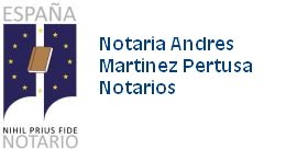 Notaría Andrés Martinez Pertusa. Notarios.