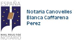 Notaría Canovelles Blanca Caffarena Pérez