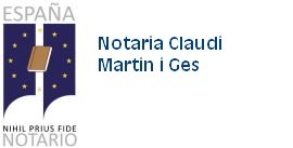 Notaria Claudi Martín i Ges