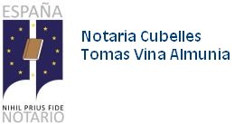 Notaria Cubelles Tomás Viña Almunia