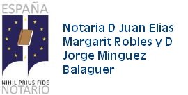 Notaría D. Juan Elias Margarit Robles y D. Jorge Mínguez Balaguer