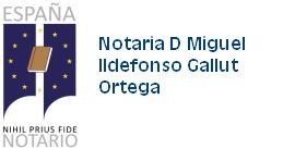 Notaría D. Miguel Ildefonso Gallut Ortega
