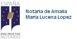Notaria de Amalia Maria Lucena Lopez