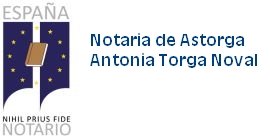 Notaría de Astorga Antonia Torga Noval