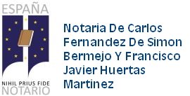 Notaría De Carlos Fernández De Simón Bermejo Y Francisco Javier Huertas Martínez