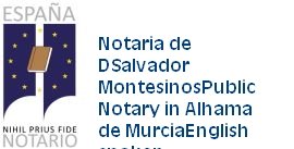 Notaria de D.Salvador Montesinos.Public Notary in Alhama de Murcia.English spoken.