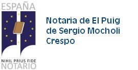 Notaría de El Puig de Sergio Mocholí Crespo