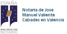 Notaría de José Manuel Valiente Cabadés en Valencia