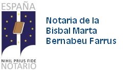 Notaria de la Bisbal Marta Bernabeu Farrús