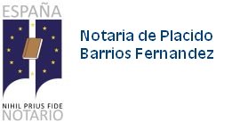 Notaría de Plácido Barrios Fernández
