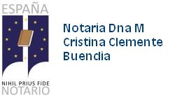 Notaría Dña. Mª Cristina Clemente Buendía