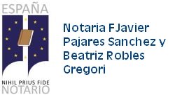 Notaria F.Javier Pajares Sánchez y Beatriz Robles Gregori