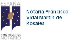 Notaría Francisco Vidal Martín de Rosales