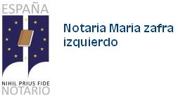Notaria Maria zafra izquierdo