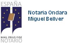 Notaría Ondara Miguel Bellver