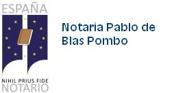 Notaría Pablo de Blas Pombo