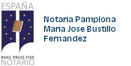 Notaría Pamplona María José Bustillo Fernandez