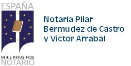 Notaria Pilar Bermudez de Castro y Victor Arrabal