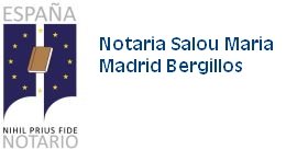 Notaría Salou María Madrid Bergillos