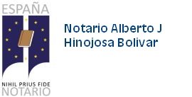 Notario Alberto J. Hinojosa Bolívar