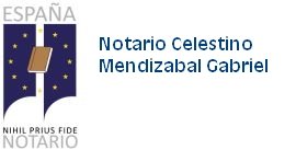 Notario Celestino Mendizábal Gabriel