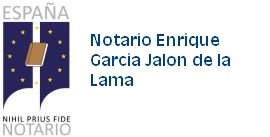 Notario Enrique García Jalón de la Lama