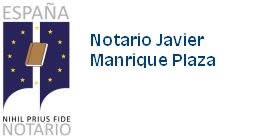 Notario Javier Manrique Plaza