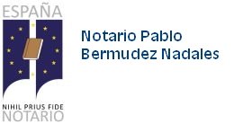 Notario Pablo Bermúdez Nadales